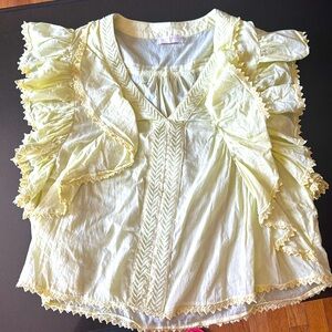 Ramy Brook Shirt Canary Yellow SP